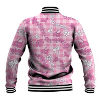 Alaka Aloha Hawaii Baseball Jacket Plumeria Lei With Palaka Motif LT14 - Polynesian Pride