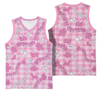 Alaka Aloha Hawaii Basketball Jersey Plumeria Lei With Palaka Motif LT14 - Polynesian Pride