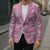 Alaka Aloha Hawaii Blazer Plumeria Lei With Palaka Motif - Polynesian Pride