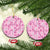 Alaka Aloha Hawaii Ceramic Ornament Plumeria Lei With Palaka Motif - Polynesian Pride