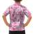 Alaka Aloha Hawaii Family Matching Long Sleeve Bodycon Dress and Hawaiian Shirt Plumeria Lei With Palaka Motif - Polynesian Pride
