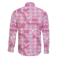 Alaka Aloha Hawaii Family Matching Puletasi and Hawaiian Shirt Plumeria Lei With Palaka Motif - Polynesian Pride