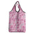 Alaka Aloha Hawaii Grocery Bag Plumeria Lei With Palaka Motif - Polynesian Pride