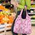 Alaka Aloha Hawaii Grocery Bag Plumeria Lei With Palaka Motif - Polynesian Pride