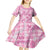 Alaka Aloha Hawaii Kid Short Sleeve Dress Plumeria Lei With Palaka Motif - Polynesian Pride