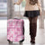 Alaka Aloha Hawaii Luggage Cover Plumeria Lei With Palaka Motif - Polynesian Pride