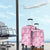 Alaka Aloha Hawaii Luggage Cover Plumeria Lei With Palaka Motif - Polynesian Pride