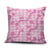 Alaka Aloha Hawaii Pillow Cover Plumeria Lei With Palaka Motif - Polynesian Pride