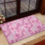 Alaka Aloha Hawaii Rubber Doormat Plumeria Lei With Palaka Motif - Polynesian Pride