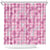 Alaka Aloha Hawaii Shower Curtain Plumeria Lei With Palaka Motif - Polynesian Pride