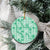 Omaomao Aloha Hawaii Ceramic Ornament Plumeria Lei With Palaka Motif - Polynesian Pride