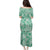 Omaomao Aloha Hawaii Family Matching Puletasi and Hawaiian Shirt Plumeria Lei With Palaka Motif - Polynesian Pride