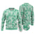 Omaomao Aloha Hawaii Ugly Christmas Sweater Plumeria Lei With Palaka Motif - Polynesian Pride
