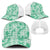 Omaomao Aloha Hawaii Mesh Trucker Cap Plumeria Lei With Palaka Motif - Polynesian Pride
