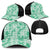 Omaomao Aloha Hawaii Mesh Trucker Cap Plumeria Lei With Palaka Motif - Polynesian Pride