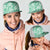 Omaomao Aloha Hawaii Mesh Trucker Cap Plumeria Lei With Palaka Motif - Polynesian Pride