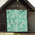 Omaomao Aloha Hawaii Quilt Plumeria Lei With Palaka Motif - Polynesian Pride