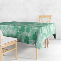 Omaomao Aloha Hawaii Tablecloth Plumeria Lei With Palaka Motif - Polynesian Pride