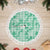 Omaomao Aloha Hawaii Tree Skirt Plumeria Lei With Palaka Motif - Polynesian Pride