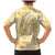 Melemele Aloha Hawaii Family Matching Mermaid Dress and Hawaiian Shirt Plumeria Lei With Palaka Motif - Polynesian Pride