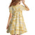 Melemele Aloha Hawaii Family Matching Mermaid Dress and Hawaiian Shirt Plumeria Lei With Palaka Motif - Polynesian Pride