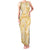 Melemele Aloha Hawaii Family Matching Tank Maxi Dress and Hawaiian Shirt Plumeria Lei With Palaka Motif - Polynesian Pride
