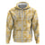 Melemele Aloha Hawaii Hoodie Plumeria Lei With Palaka Motif - Polynesian Pride