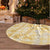Melemele Aloha Hawaii Tree Skirt Plumeria Lei With Palaka Motif - Polynesian Pride