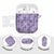 Poni Aloha Hawaii AirPods Case Plumeria Lei With Palaka Motif - Polynesian Pride