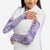 Poni Aloha Hawaii Arm Sleeves Plumeria Lei With Palaka Motif - Polynesian Pride