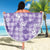 Poni Aloha Hawaii Beach Blanket Plumeria Lei With Palaka Motif - Polynesian Pride