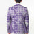 Poni Aloha Hawaii Blazer Plumeria Lei With Palaka Motif - Polynesian Pride