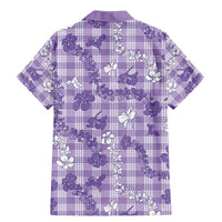 Poni Aloha Hawaii Family Matching Mermaid Dress and Hawaiian Shirt Plumeria Lei With Palaka Motif - Polynesian Pride