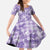 Poni Aloha Hawaii Family Matching Off The Shoulder Long Sleeve Dress and Hawaiian Shirt Plumeria Lei With Palaka Motif - Polynesian Pride