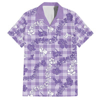 Poni Aloha Hawaii Family Matching Puletasi and Hawaiian Shirt Plumeria Lei With Palaka Motif - Polynesian Pride