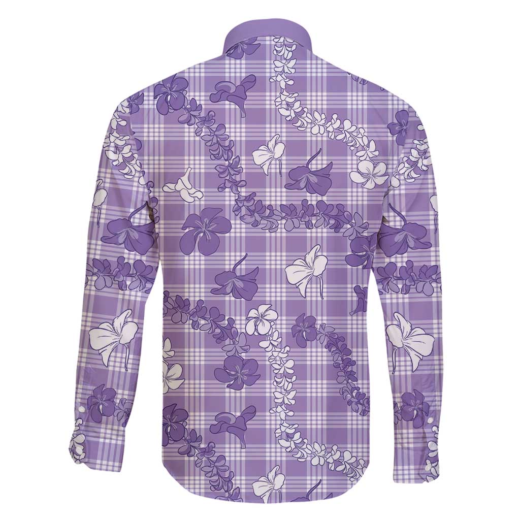 Poni Aloha Hawaii Family Matching Summer Maxi Dress and Hawaiian Shirt Plumeria Lei With Palaka Motif - Polynesian Pride