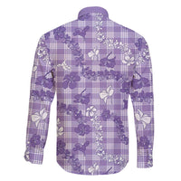 Poni Aloha Hawaii Family Matching Tank Maxi Dress and Hawaiian Shirt Plumeria Lei With Palaka Motif - Polynesian Pride