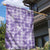 Poni Aloha Hawaii Garden Flag Plumeria Lei With Palaka Motif - Polynesian Pride