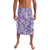 Poni Aloha Hawaii Lavalava Plumeria Lei With Palaka Motif - Polynesian Pride
