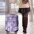 Poni Aloha Hawaii Luggage Cover Plumeria Lei With Palaka Motif - Polynesian Pride