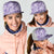 Poni Aloha Hawaii Mesh Trucker Cap Plumeria Lei With Palaka Motif - Polynesian Pride