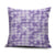 Poni Aloha Hawaii Pillow Cover Plumeria Lei With Palaka Motif - Polynesian Pride