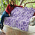 Poni Aloha Hawaii Quilt Plumeria Lei With Palaka Motif - Polynesian Pride