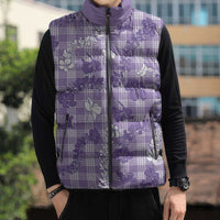 Poni Aloha Hawaii Sleeveless Puffer Jacket Plumeria Lei With Palaka Motif LT14 - Polynesian Pride