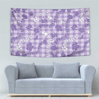 Poni Aloha Hawaii Tapestry Plumeria Lei With Palaka Motif - Polynesian Pride