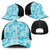 Polu Aloha Hawaii Baseball Net Cap Plumeria Lei With Palaka Motif - Polynesian Pride
