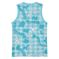 Polu Aloha Hawaii Basketball Jersey Plumeria Lei With Palaka Motif LT14 - Polynesian Pride