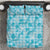 Polu Aloha Hawaii Bedding Set Plumeria Lei With Palaka Motif - Polynesian Pride