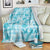 Polu Aloha Hawaii Blanket Plumeria Lei With Palaka Motif - Polynesian Pride