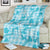 Polu Aloha Hawaii Blanket Plumeria Lei With Palaka Motif - Polynesian Pride